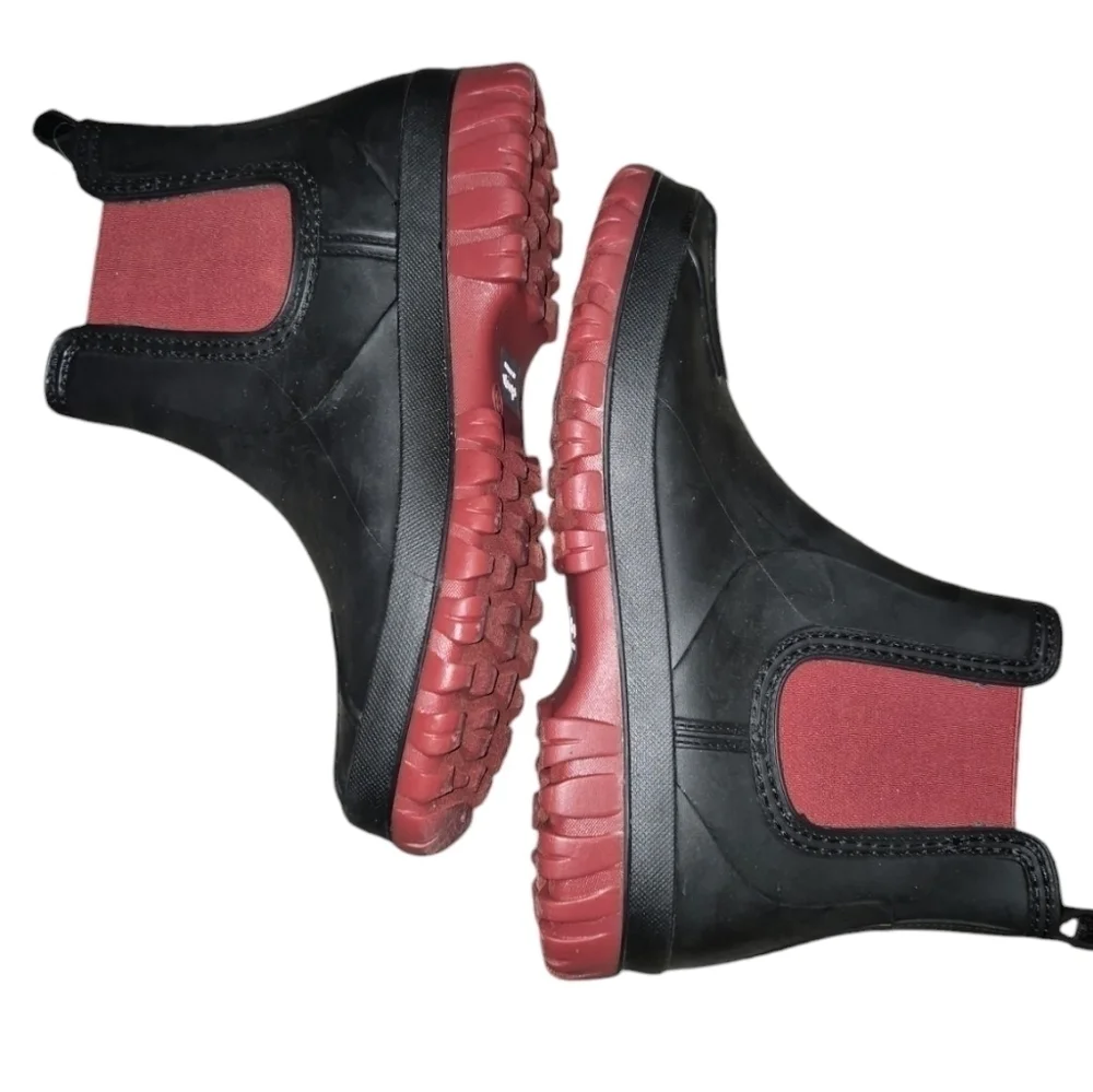 Storm By Cougar Tangent Chelsea Rain Boot  Woman Size 8